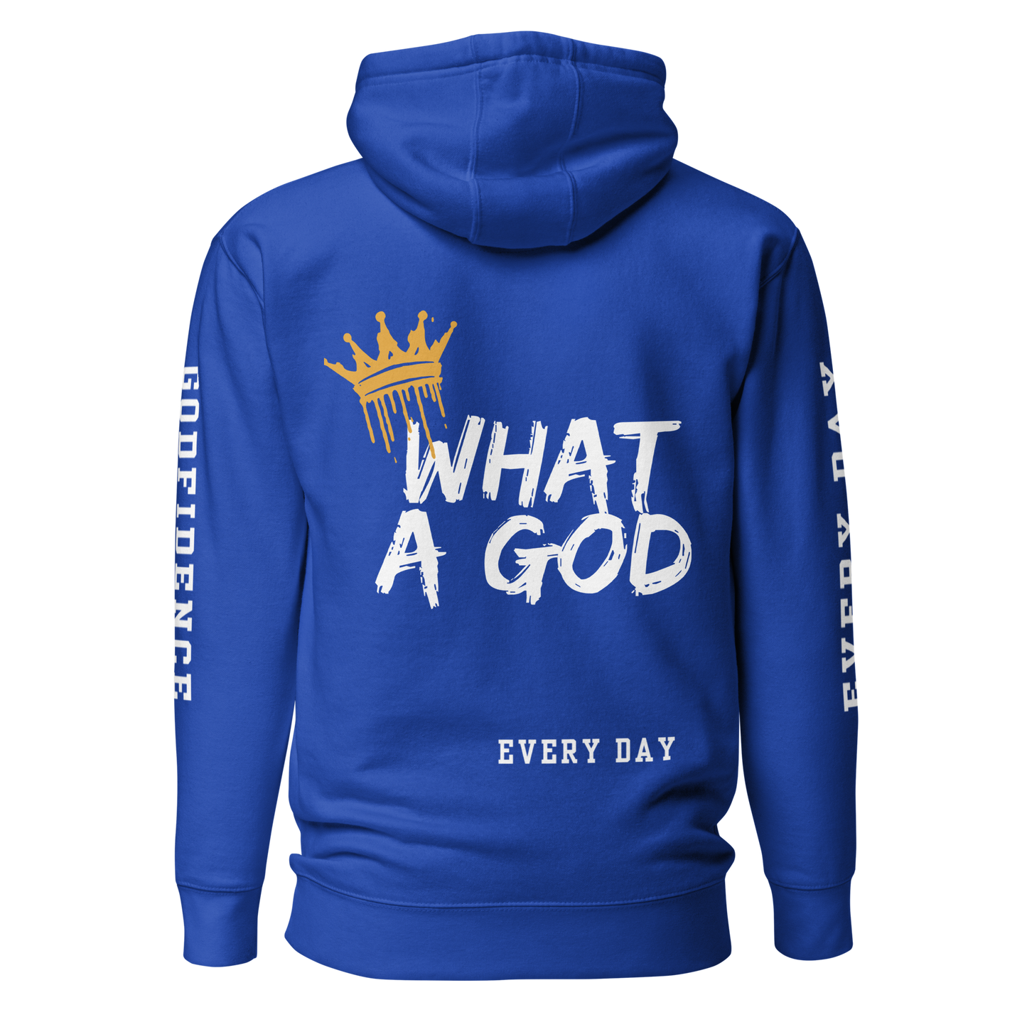 NEW! Godfidence Everyday What A God Hoodie