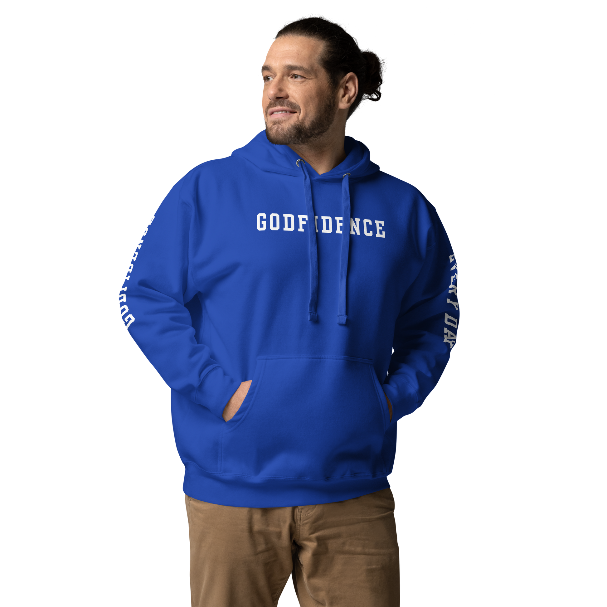Godfidence Chatgpt Premium Hoodie - Godfidence Every Day G.E.D. Brand