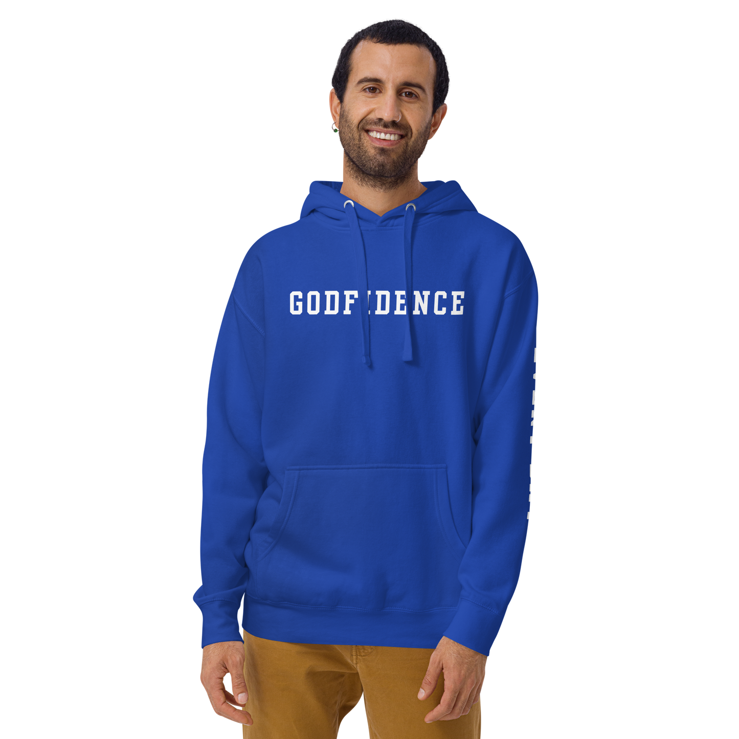 Godfidence Protected By The Biggest Premium Hoodie