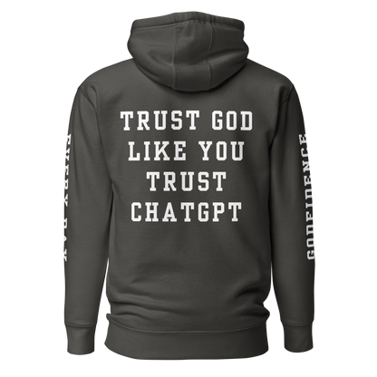 Godfidence Chatgpt Premium Hoodie - Godfidence Every Day G.E.D. Brand