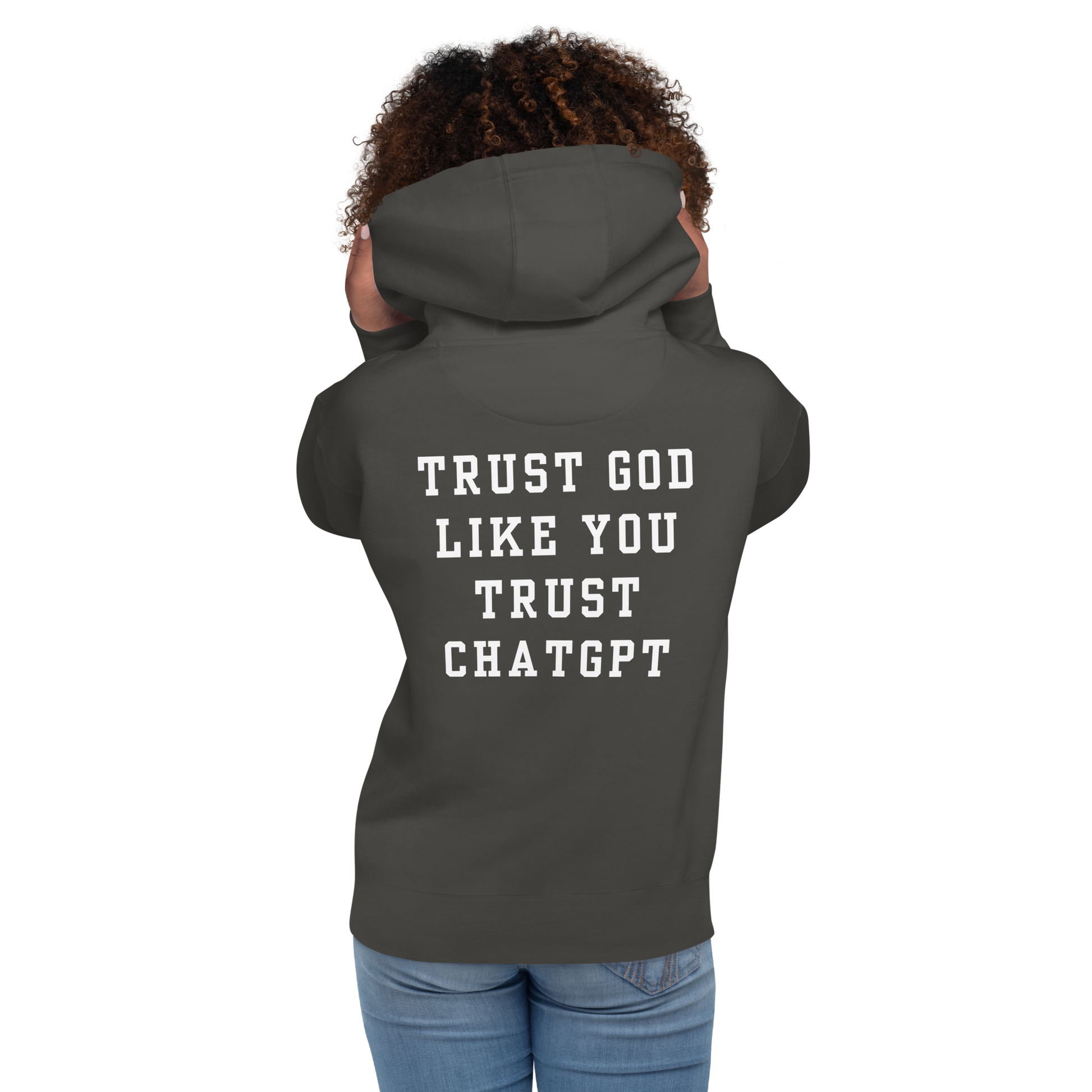 Godfidence Chatgpt Premium Hoodie - Godfidence Every Day G.E.D. Brand