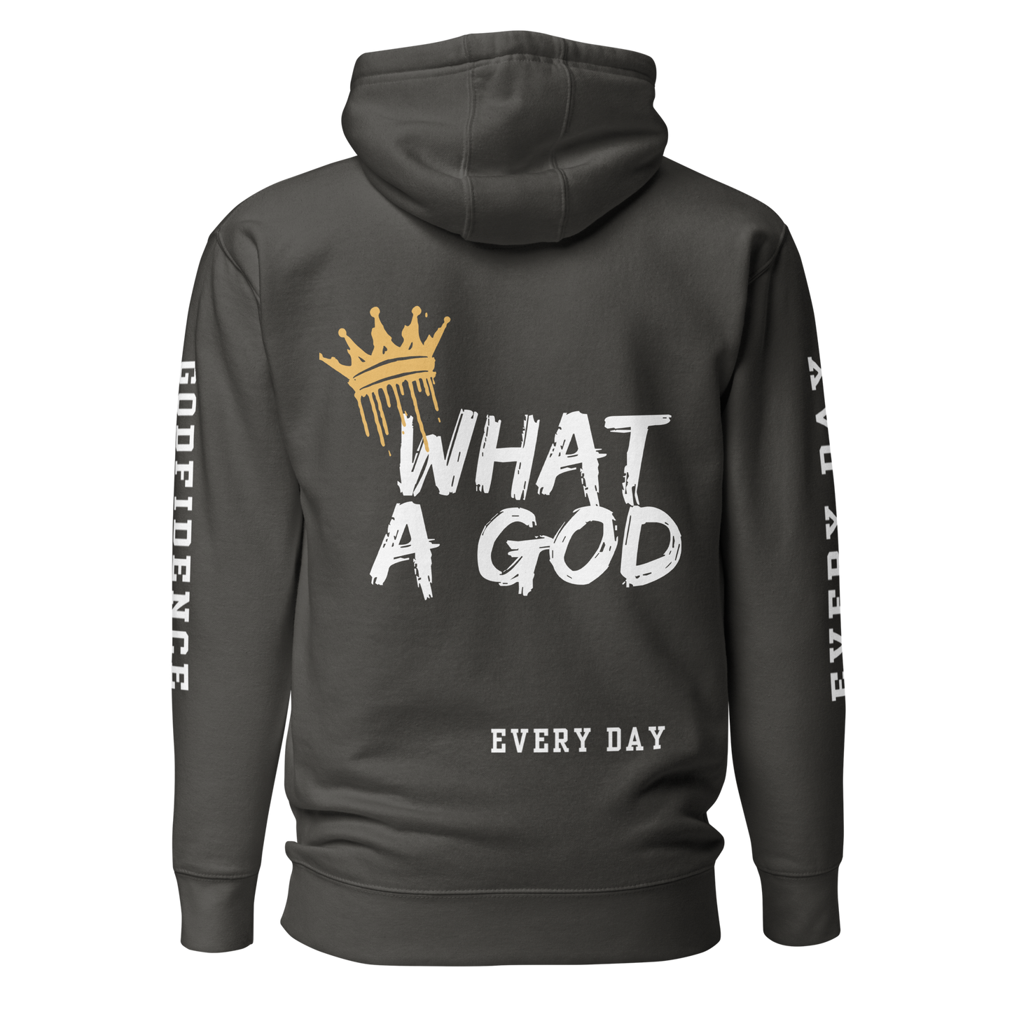 NEW! Godfidence Everyday What A God Hoodie
