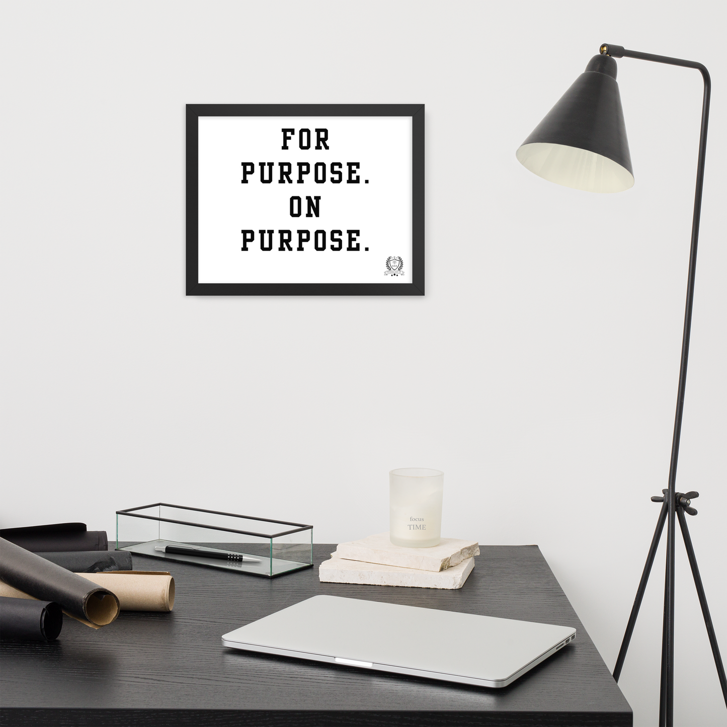 NEW!!! Godfidence For Purpose Framed poster