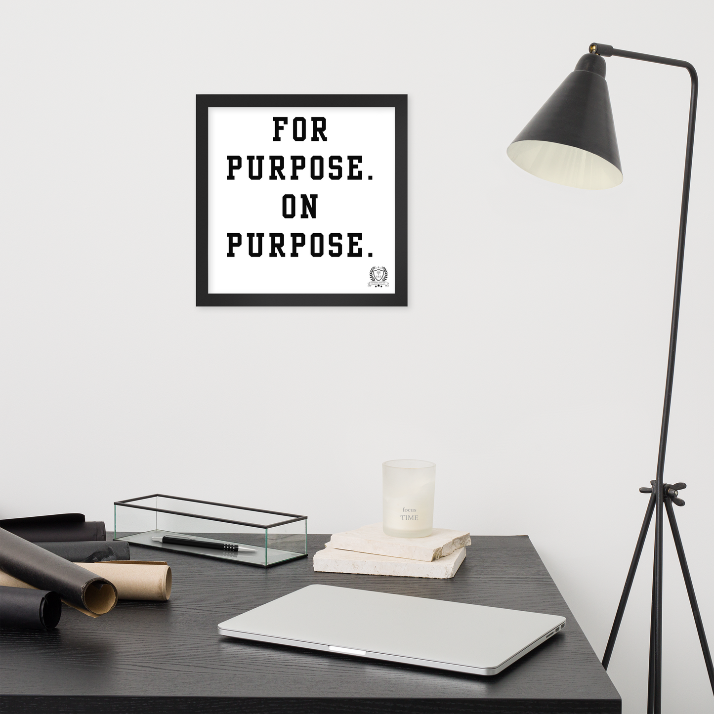 NEW!!! Godfidence For Purpose Framed poster