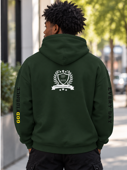 Godfidence Phill413 Hoodie (white lettering)