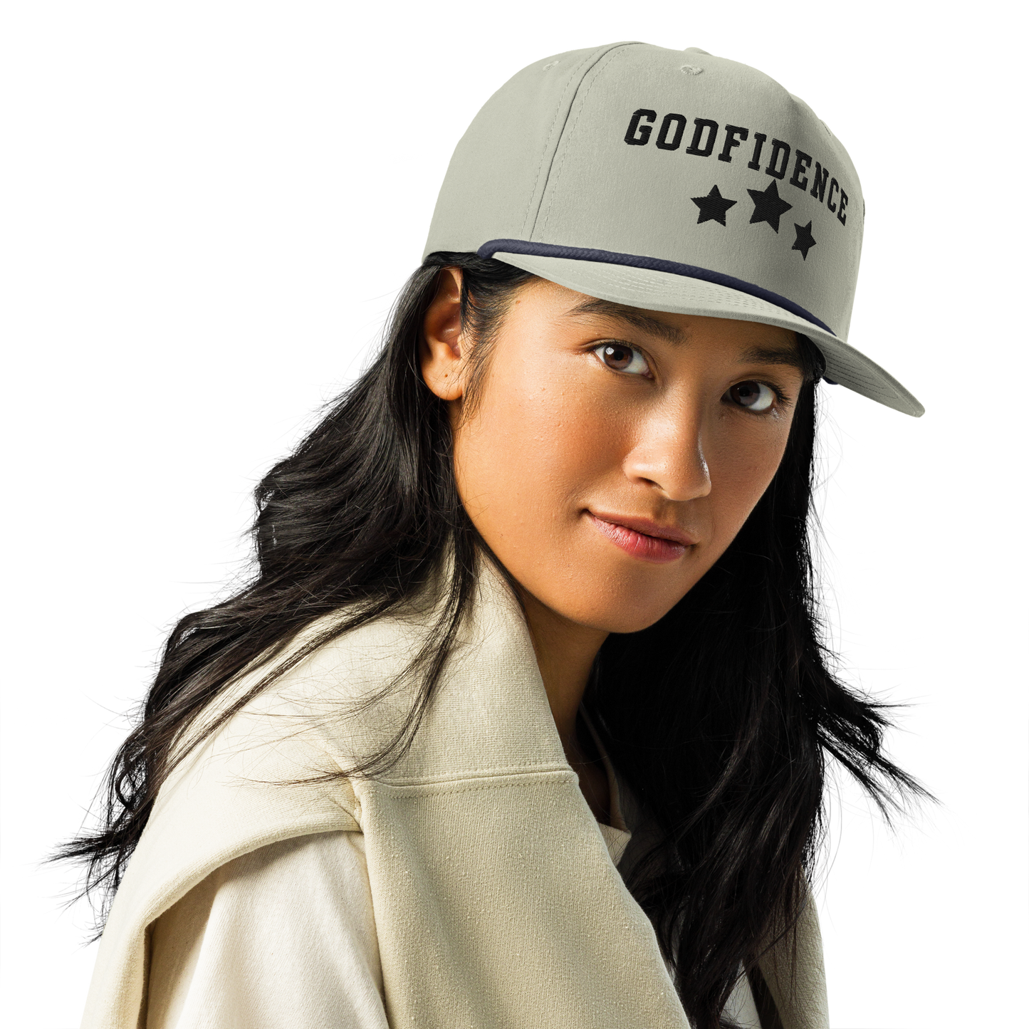 Godfidence Star Embroidered Golf rope cap