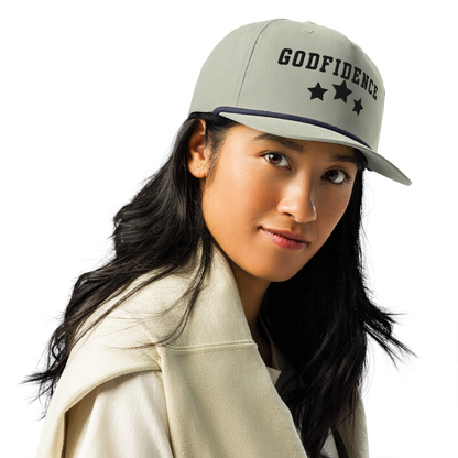Godfidence Star Embroidered Golf rope cap