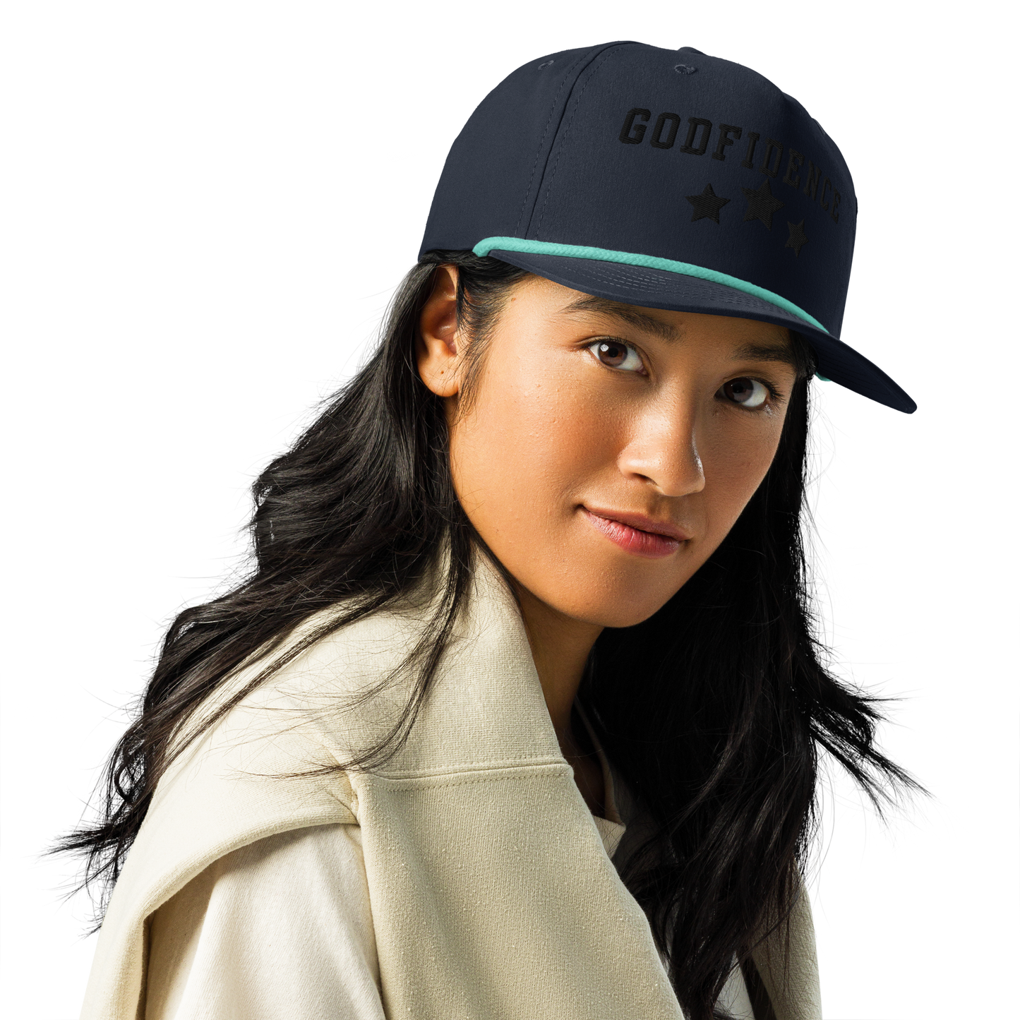 Godfidence Star Embroidered Golf rope cap