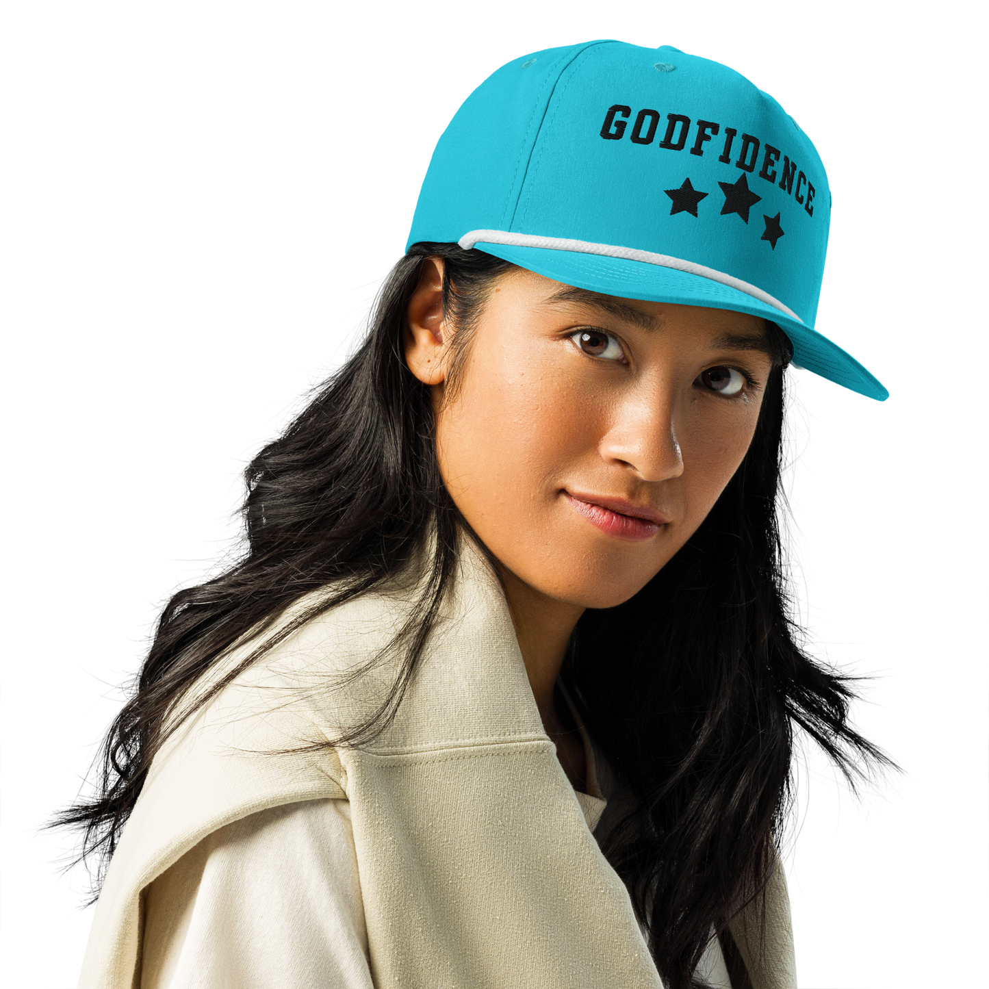Godfidence Star Embroidered Golf rope cap