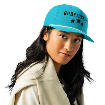 Godfidence Star Embroidered Golf rope cap