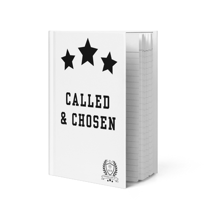 G.E.D. Called & Chosen Hardcover journal matte - Godfidence Every Day G.E.D. Brand