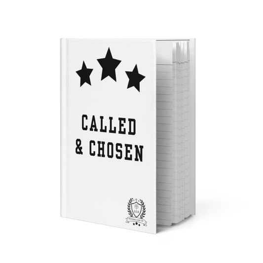G.E.D. Called & Chosen Hardcover journal matte - Godfidence Every Day G.E.D. Brand