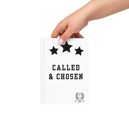 G.E.D. Called & Chosen Hardcover journal matte - Godfidence Every Day G.E.D. Brand