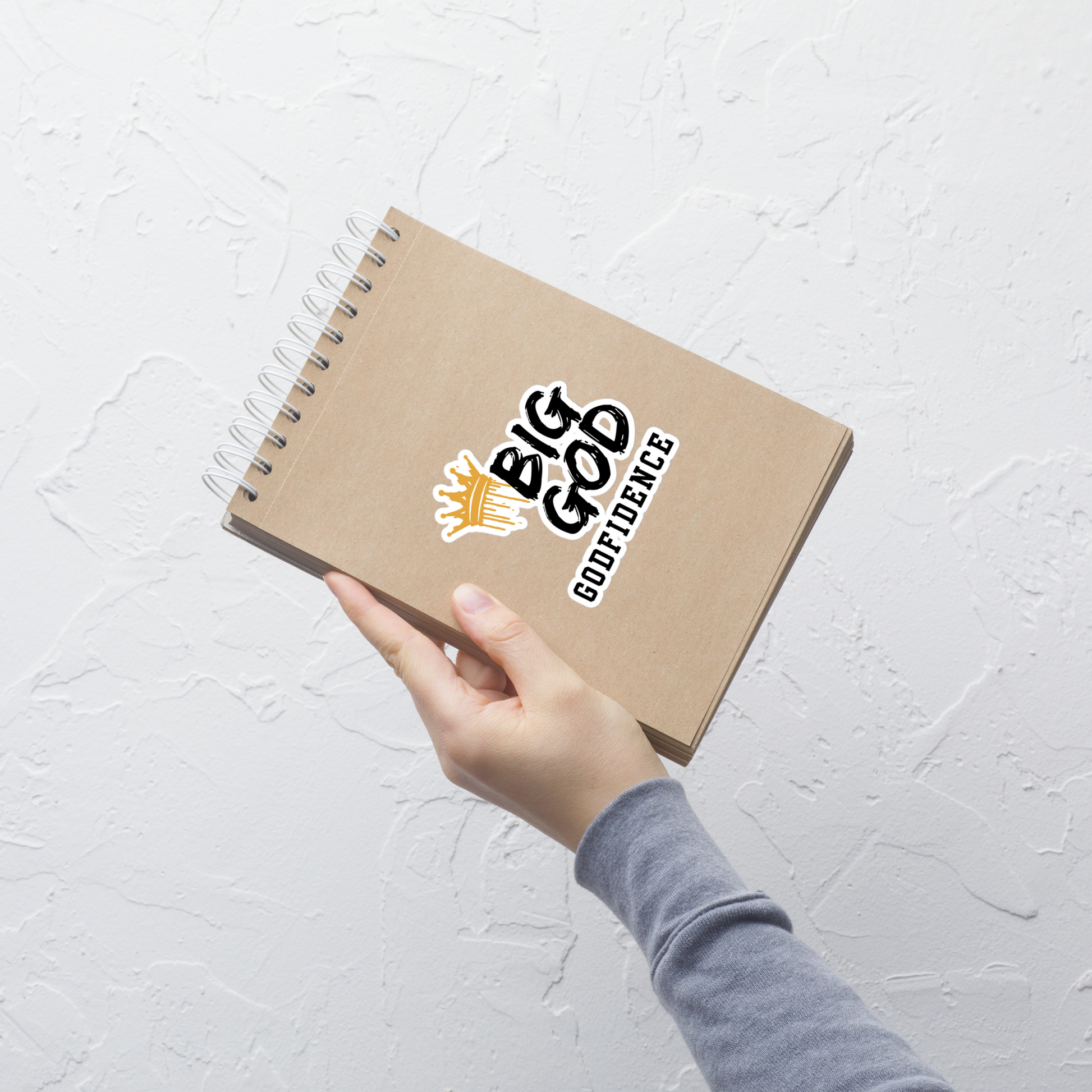 NEW!!! Godfidence Big God Bubble-free stickers - Godfidence Every Day G.E.D. Brand