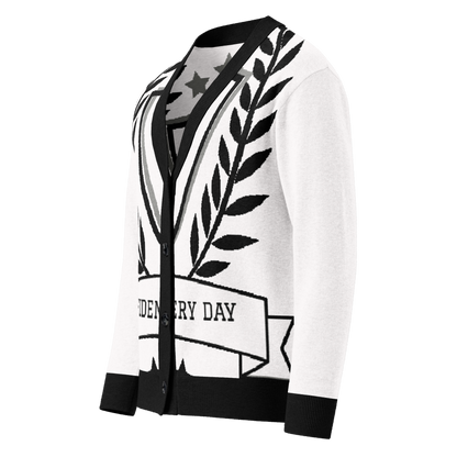 G.E.D. Logo Knitted cardigan - Godfidence Every Day G.E.D. Brand