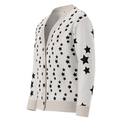 Starry Knitted cardigan - Godfidence Every Day G.E.D. Brand