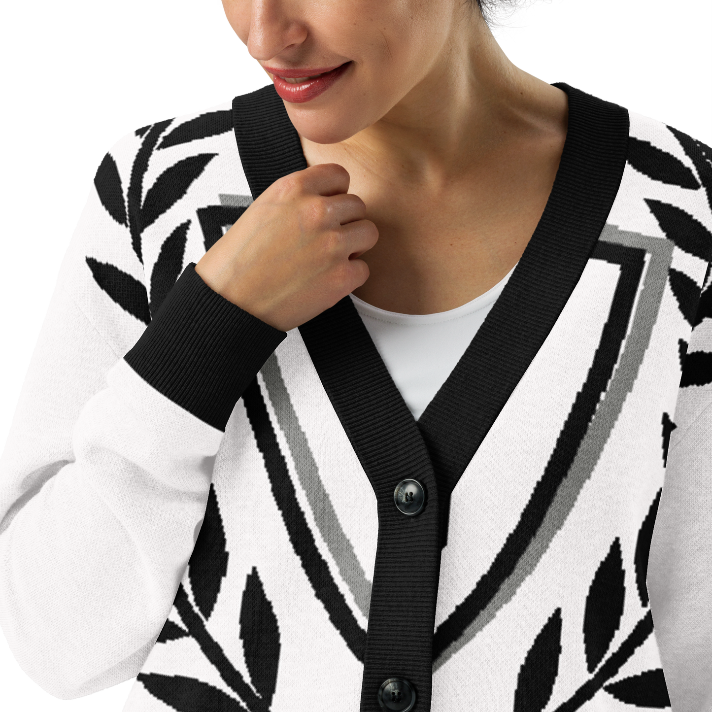 G.E.D. Logo Knitted cardigan - Godfidence Every Day G.E.D. Brand