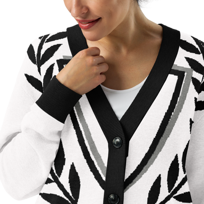 G.E.D. Logo Knitted cardigan - Godfidence Every Day G.E.D. Brand