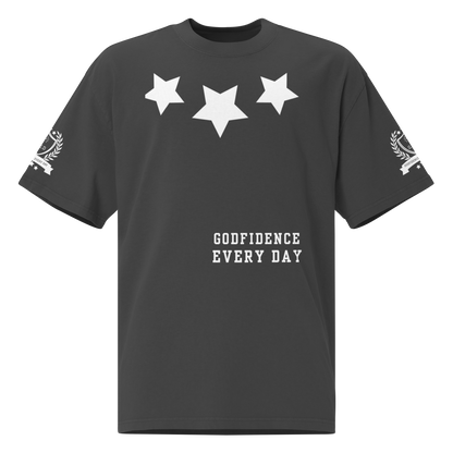 NEW!!! Godfidence Kingdom Mindset Oversized faded t-shirt