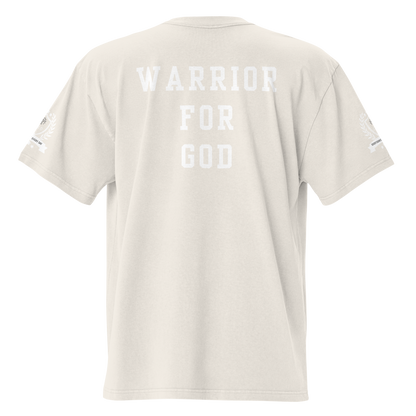 NEW!!! Godfidence Warrior For God Oversized faded t-shirt