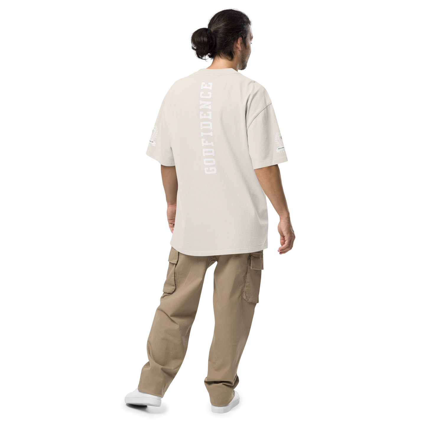 NEW!!! GodfidenceOverflow Bay Oversized faded t-shirt