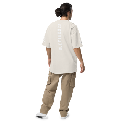 NEW!!! GodfidenceOverflow Bay Oversized faded t-shirt