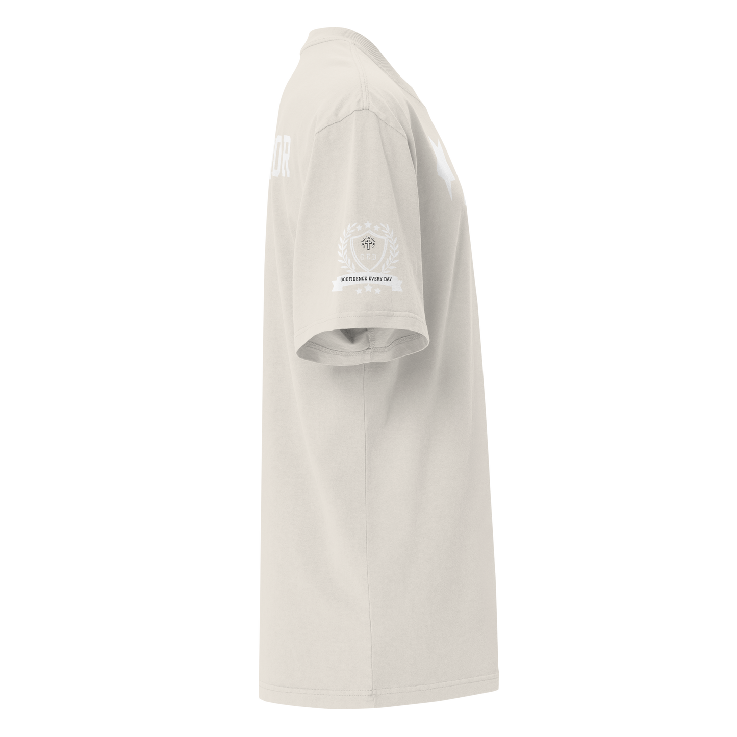 NEW!!! Godfidence Warrior For God Oversized faded t-shirt