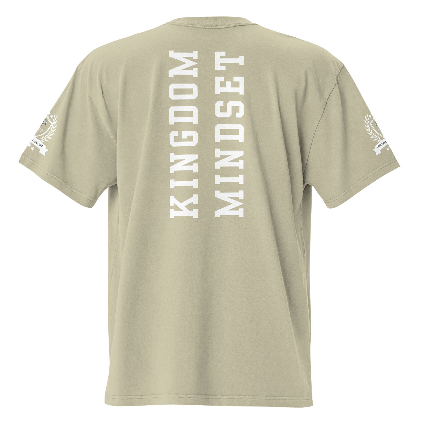 NEW!!! Godfidence Kingdom Mindset Oversized faded t-shirt