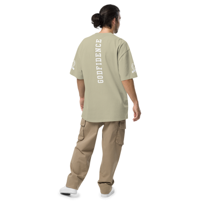 NEW!!! GodfidenceOverflow Bay Oversized faded t-shirt