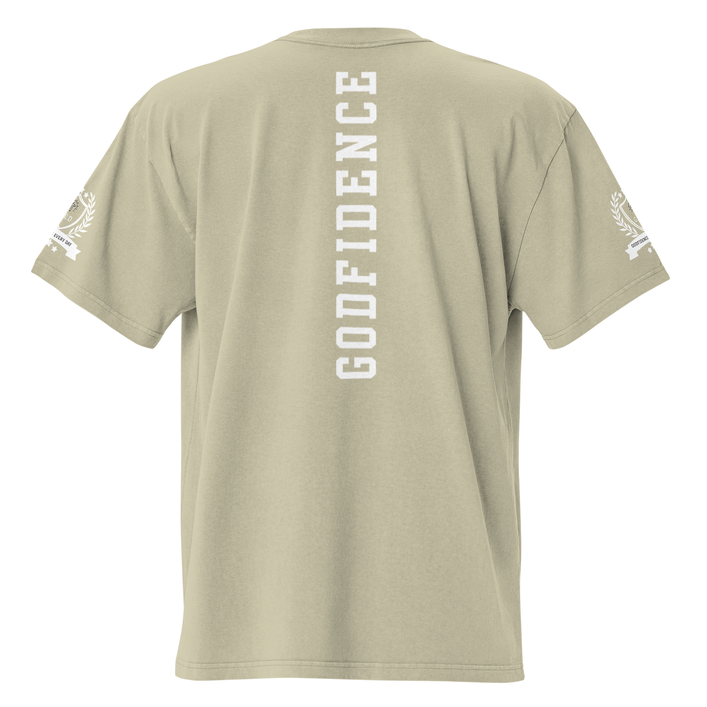 NEW!!! GodfidenceOverflow Bay Oversized faded t-shirt