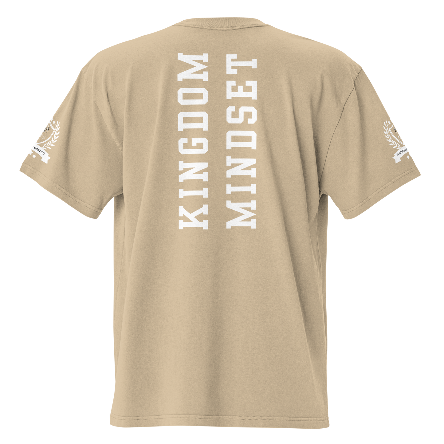 NEW!!! Godfidence Kingdom Mindset Oversized faded t-shirt