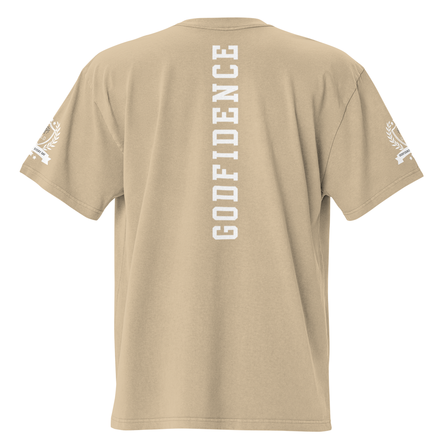 NEW!!! GodfidenceOverflow Bay Oversized faded t-shirt