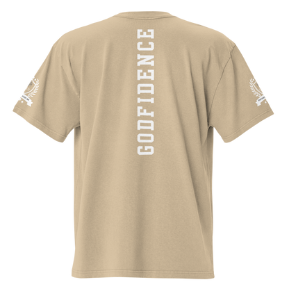 NEW!!! GodfidenceOverflow Bay Oversized faded t-shirt