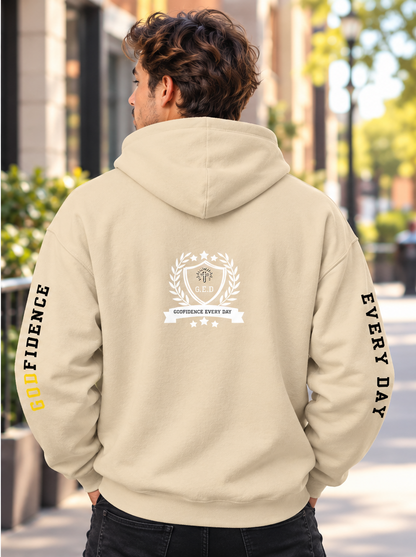 Godfidence Phill413 Hoodie (white lettering)