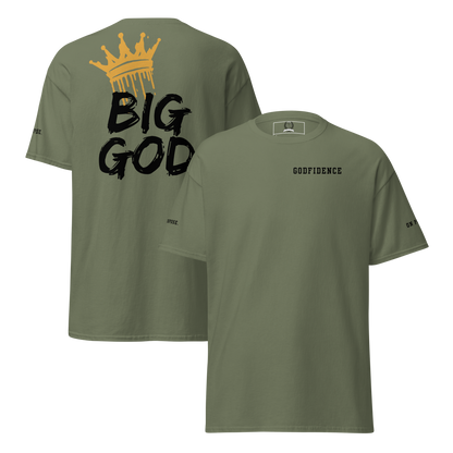 NEW!!! Godfidence Big God Classic tee (Black lettering)