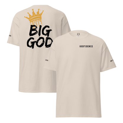 NEW!!! Godfidence Big God Classic tee (Black lettering)