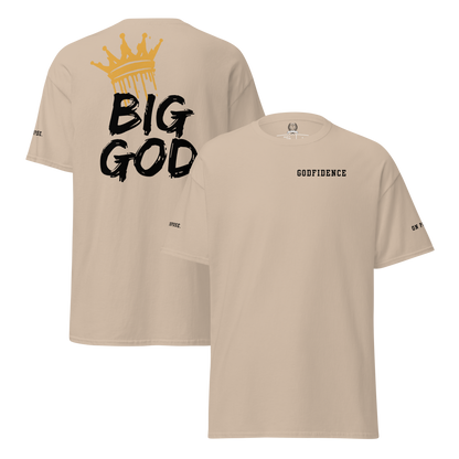 NEW!!! Godfidence Big God Classic tee (Black lettering)