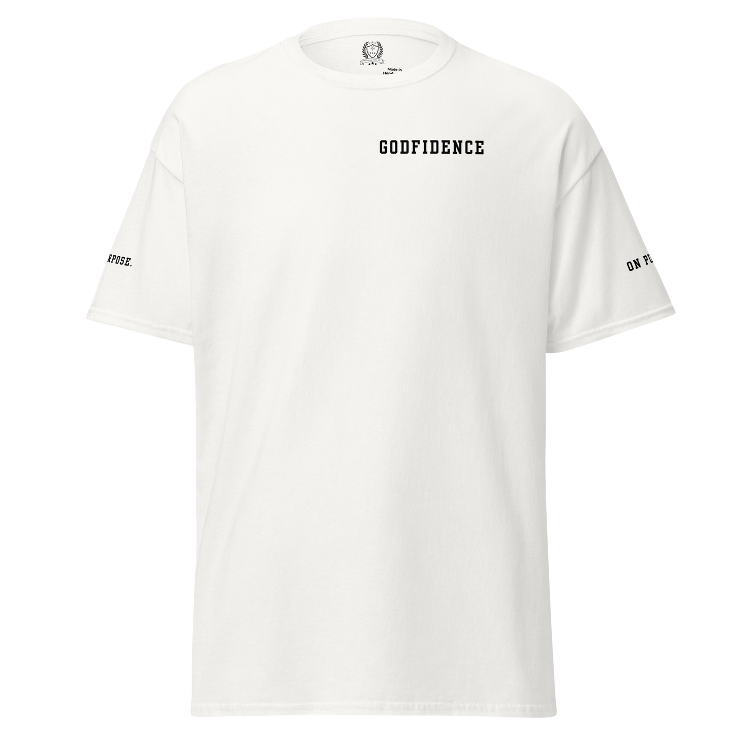 NEW!!! Godfidence Big God Classic tee (Black lettering)