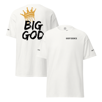 NEW!!! Godfidence Big God Classic tee (Black lettering)
