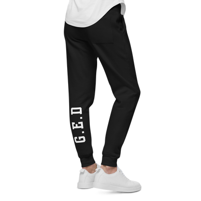 NEW!!!! G.E.D. fleece sweatpants - Godfidence Every Day G.E.D. Brand