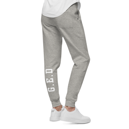 NEW!!!! G.E.D. fleece sweatpants - Godfidence Every Day G.E.D. Brand