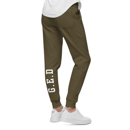 NEW!!!! G.E.D. fleece sweatpants - Godfidence Every Day G.E.D. Brand