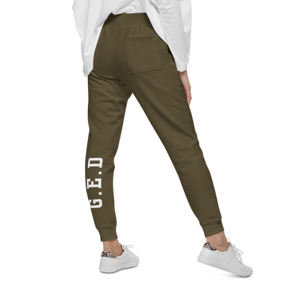 NEW!!!! G.E.D. fleece sweatpants - Godfidence Every Day G.E.D. Brand