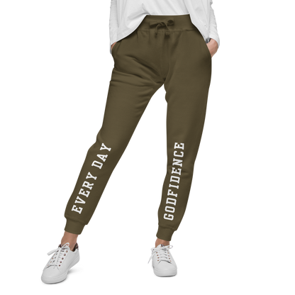 NEW!!!! G.E.D. fleece sweatpants - Godfidence Every Day G.E.D. Brand