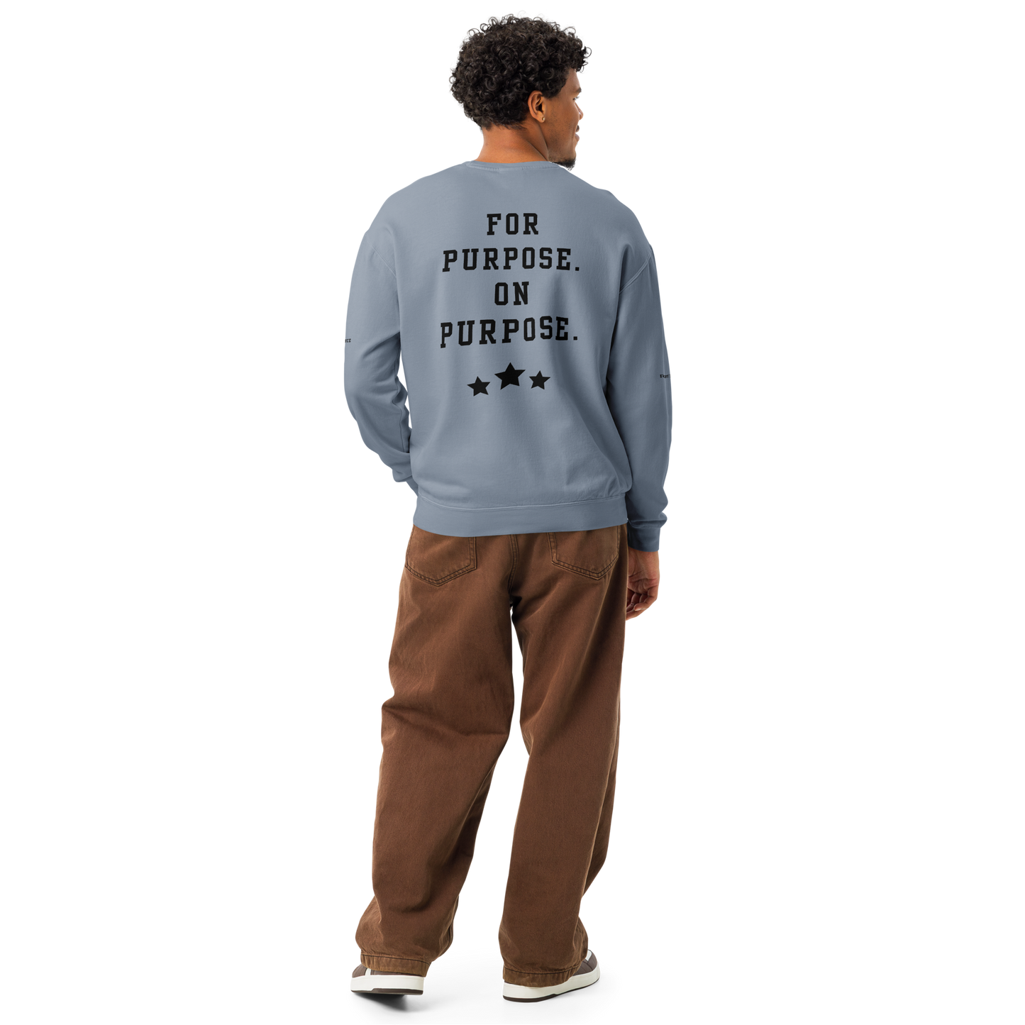 NEW!!! Godfidence For Purpose On Purpose Comfort Colors Sweatshirt