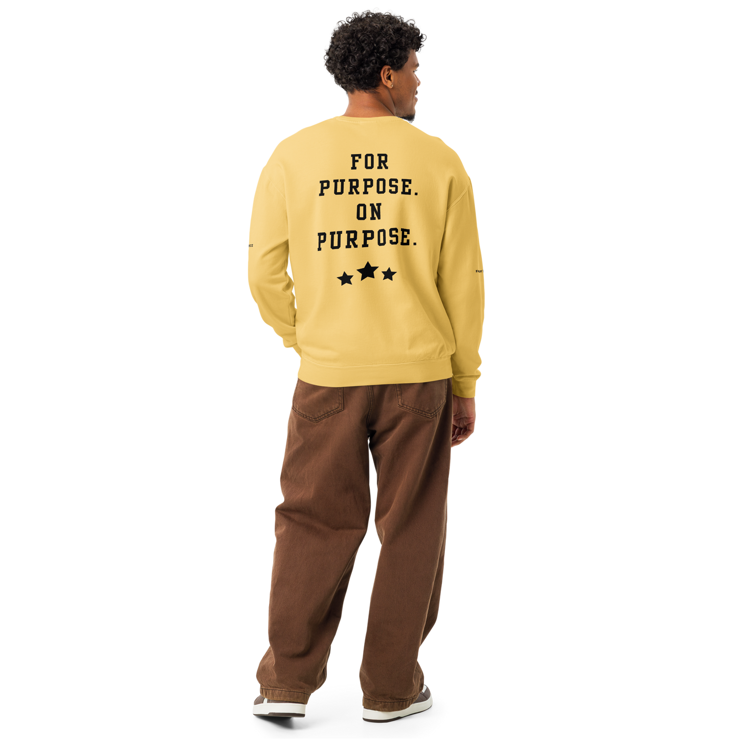 NEW!!! Godfidence For Purpose On Purpose Comfort Colors Sweatshirt