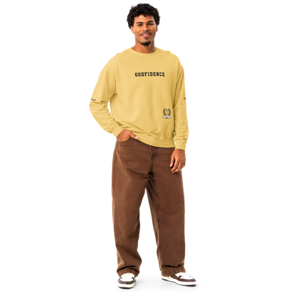 NEW!!! Godfidence For Purpose On Purpose Comfort Colors Sweatshirt