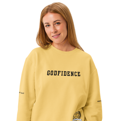 NEW!!! Godfidence For Purpose On Purpose Comfort Colors Sweatshirt