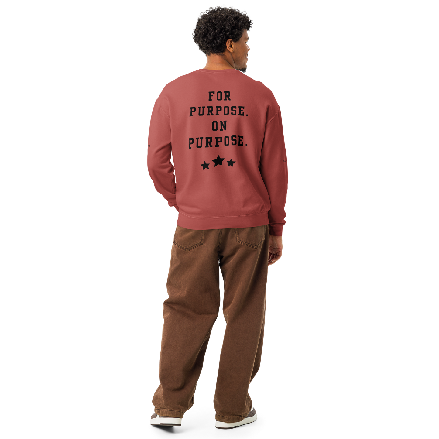 NEW!!! Godfidence For Purpose On Purpose Comfort Colors Sweatshirt