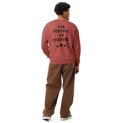 NEW!!! Godfidence For Purpose On Purpose Comfort Colors Sweatshirt